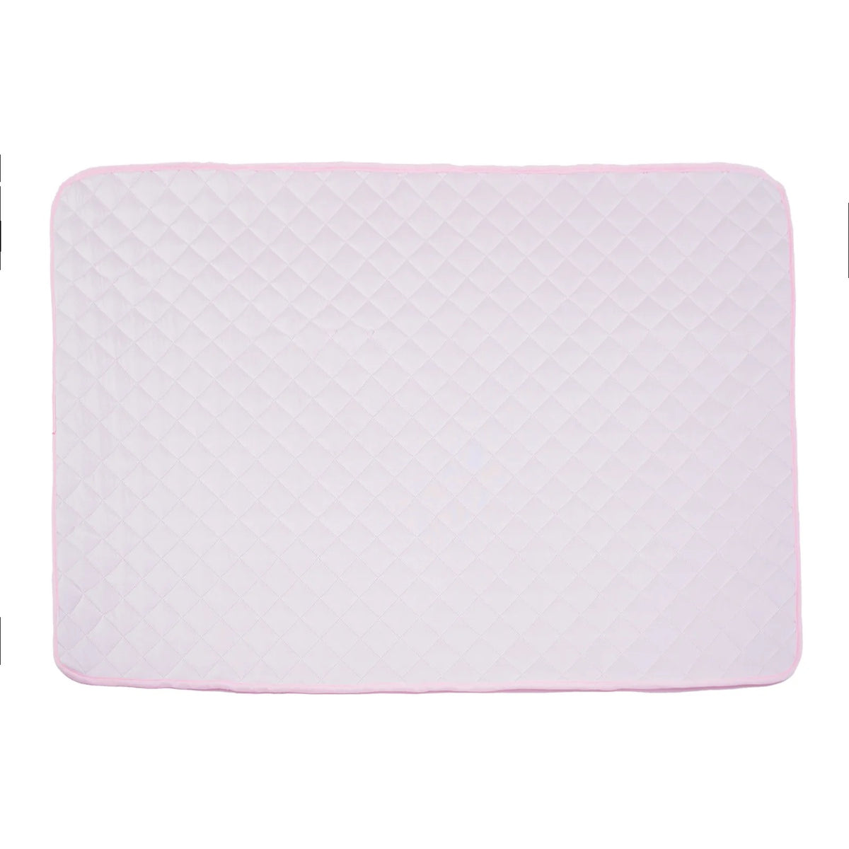 Alfombra refrescante Alivise color rosa, vista superior